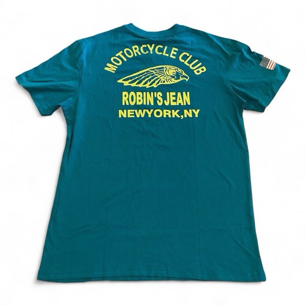 Robin's Jean Motorcycle Club T-Shirt U.S.A. New York‎ Streetwear Size XL NWT